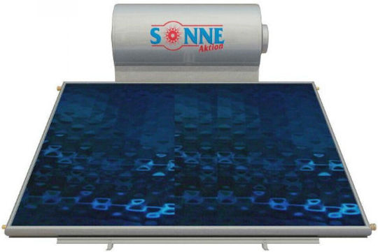 Sonne Ηλιακός Θερμοσίφωνας 160lt Glass Τριπλής Ενέργειας Αντλίας Θερμότητας 2.4τ.μ. Οριζόντιος Επιλεκτικός