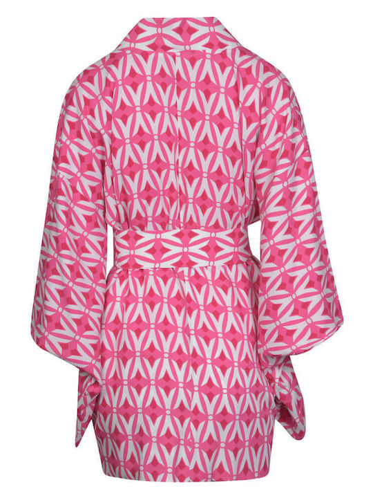 Prince Oliver Damen Kimono Mehrfarbig