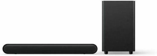 TCL S642WE Soundbar 2.1 Bluetooth and HDMI 200W with Wireless Subwoofer and Remote Control Black