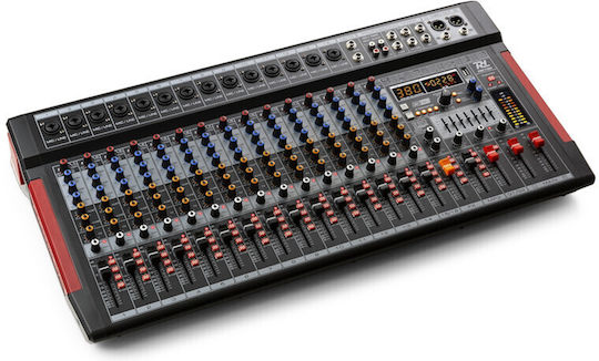 Power Dynamics PDM-T1604 SOCON460 Αναλογική Κονσόλα 16 Καναλιών με Phantom Power & 14 Εισόδους XLR & Bluetooth