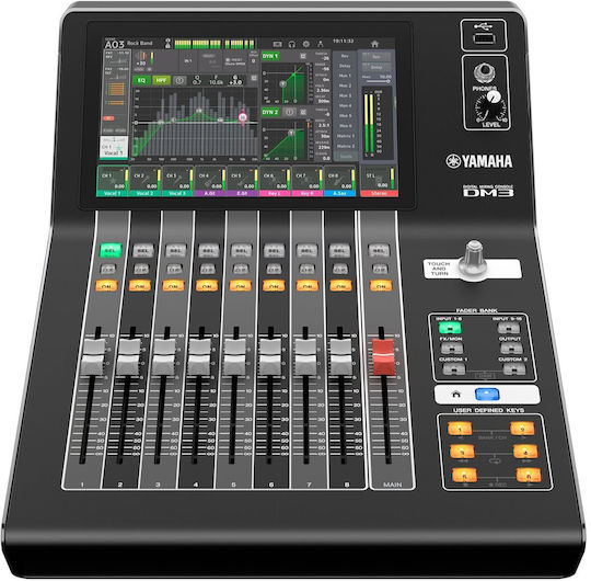 Yamaha DM3-D with Dante 12 XLR Inputs
