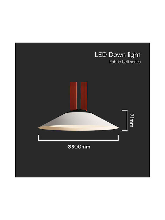 V-TAC Pendant Light White
