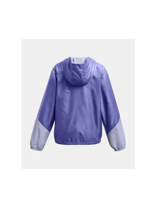 Under Armour Kinderjacke Winddicht Purple