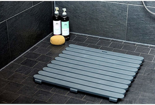 Wenko Duckboard Shower Non-slip Gray 55x55εκ.