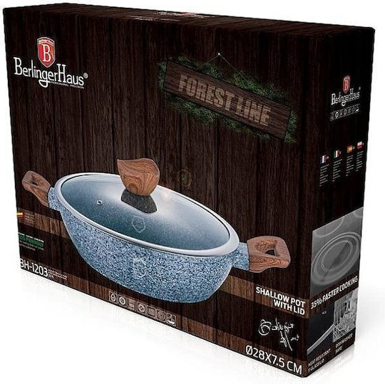 Berlinger Haus Forest Line Ρηχή Κατσαρόλα από Αλουμίνιο 3.8lt / 28cm