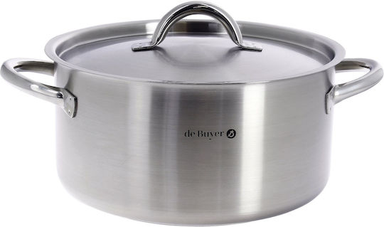 De Buyer Prim Appety Βαθιά Ανοξείδωτη Κατσαρόλα 3.1lt / 20cm