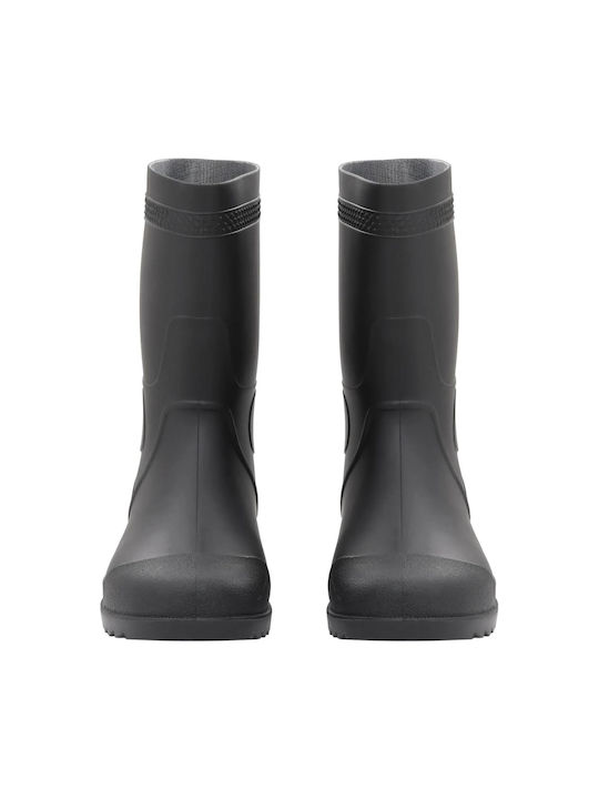 vidaXL Non-Slip Work Wellies Black