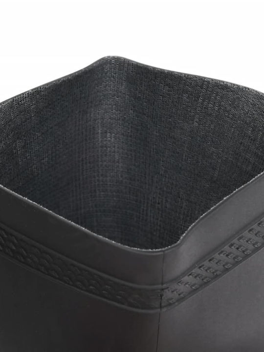 vidaXL Non-Slip Work Wellies Black