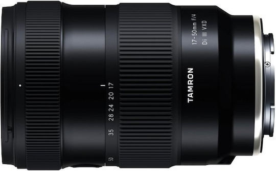 Tamron Full Frame Φωτογραφικός Φακός 17-50mm f/4 Di III VXD Ultra-Wide Zoom για Sony E Mount Μαύρος