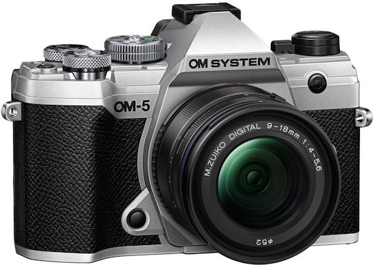 Olympus Φωτογραφικός Φακός Black Ez M0918 Lense Wide Angle Zoom για Olympus 4/3 Mount Μαύρος