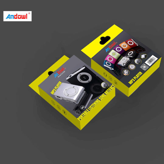 Andowl Q-A209 MP3 плейър (16GB) с Екран LCD Лилав