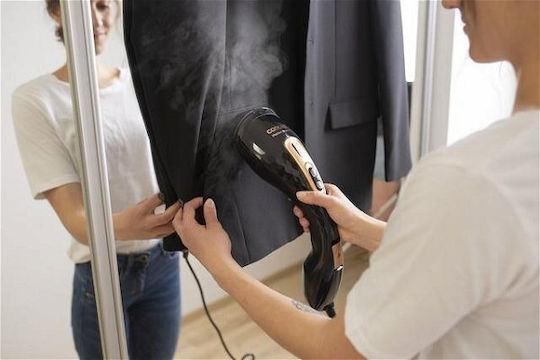 Concept Kleiderdampfer Hand 1300W mit Behälter 150ml Schwarz