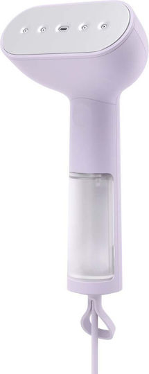 Steamery Hand Garment Steamer 1200W with Container 85ml Purple
