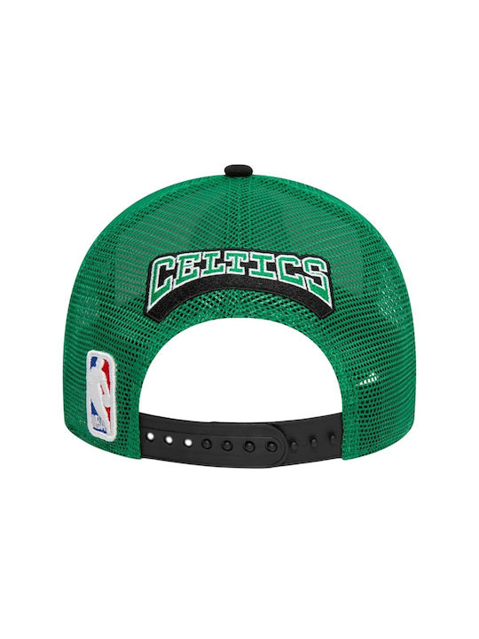 New Era Cap Boston Ανδρικό Jockey με Δίχτυ Μαύρο