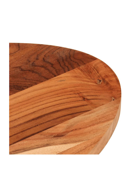 vidaXL Oval Table Surface made of Solid Wood Acacia 110x40x3.8cm 370811 1pcs
