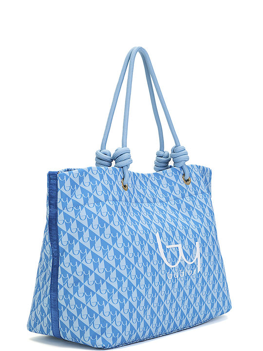 Byblos Damen Tasche Tote Hand Hellblau