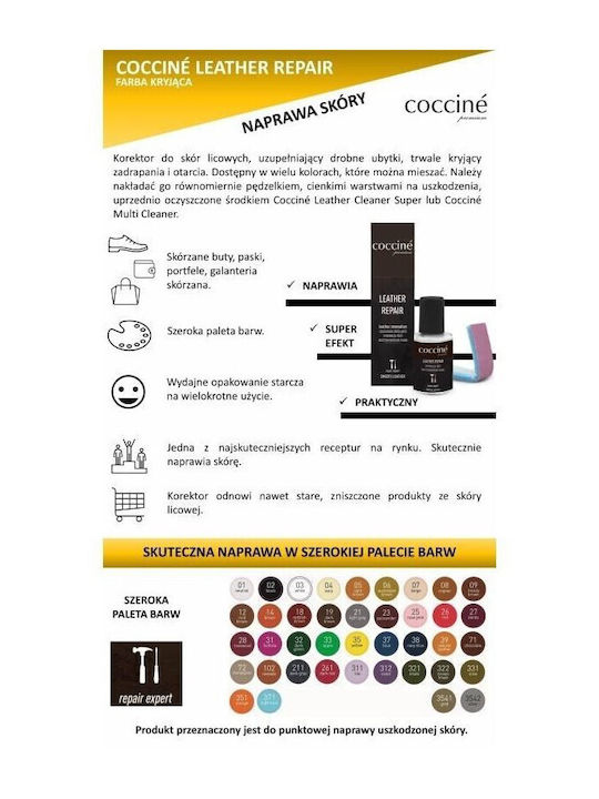 Coccine Oliwk Oil Shoe Skin Corrector 10ml