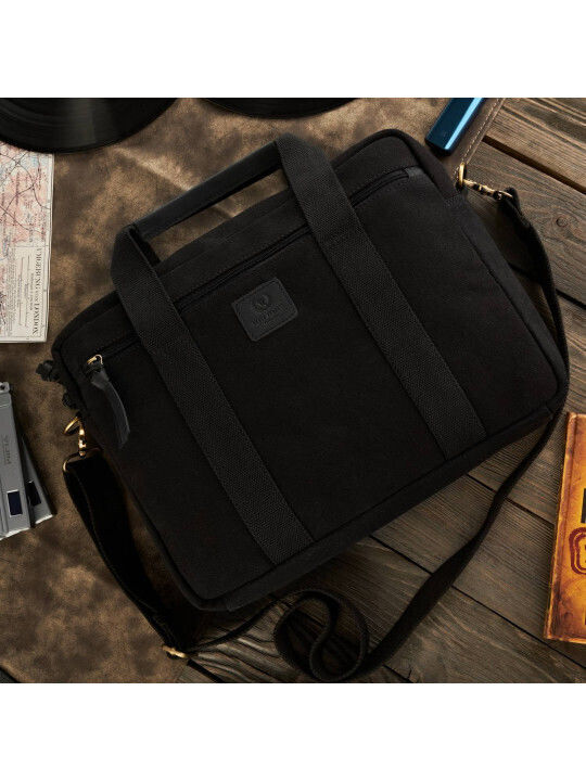Paolo Peruzzi Θήκη για Laptop 15.6" σε Μαύρο χρώμα T-31-BL