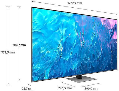 Samsung Smart Fernseher 55" 4K UHD QLED QE55Q77CATXXH HDR (2023)