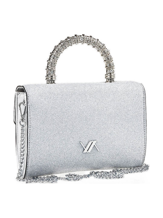 Women's Flap Bag Silver
