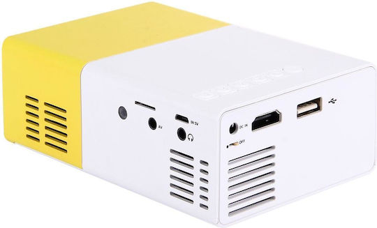 YG-300 EU Plug Mini Projector LCD Λάμπας LED