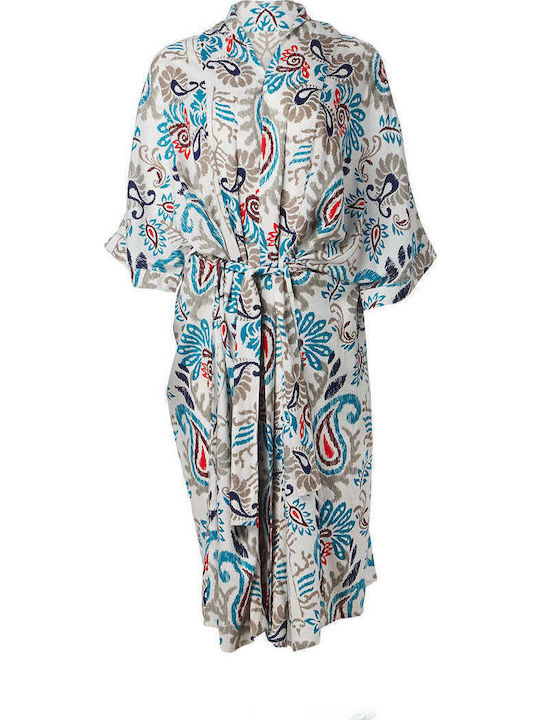 Damen Kimono Mehrfarbig