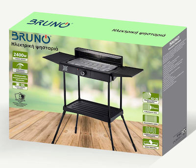 Bruno Mit Beinen Elektrischer Grill Grill 2400W mit einstellbarem Thermostat 41cmx26cmcm