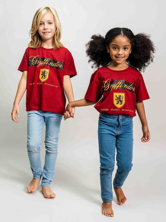 Παιδικό T-shirt Κόκκινο Harry Potter
