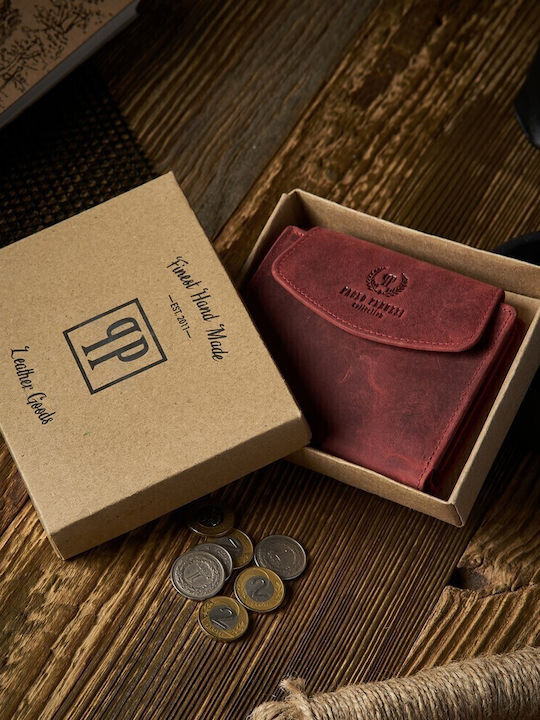 Small Women's Wallet Classic with RFID Red