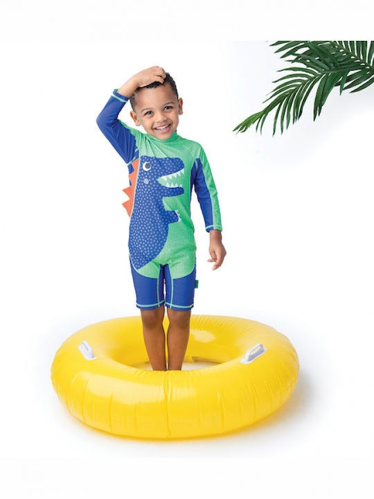 Zoocchini Kids Swimwear Sunscreen (UV) Green/blue