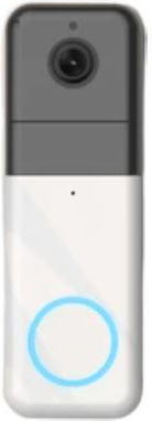 Wyze Clopoțel de ușă fără fir Wi-Fi Compatibil cu Alexa Alb