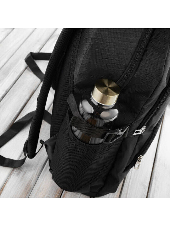 Paolo Peruzzi Rucksack Wasserdicht Schwarz