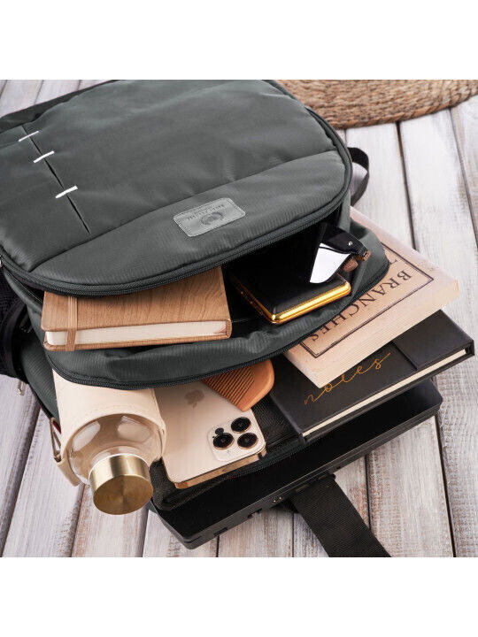Paolo Peruzzi Backpack Αδιάβροχο Γκρι