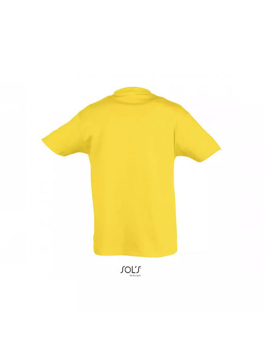 Sol's Kinder T-shirt Gelb Regent