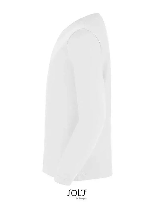 Kids' Shirt Long Sleeve White Imperial