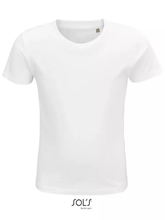 Kids' T-shirt White Crusader