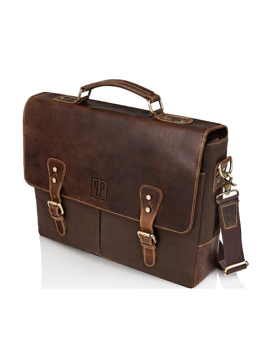 Herrentasche Schulter / Crossbody Braun
