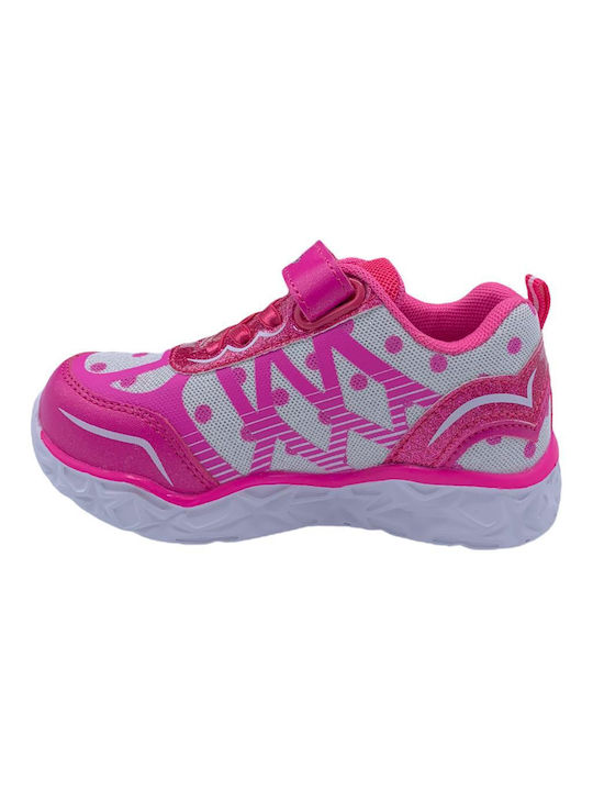 Disney Kids Sneakers with Lights Fuchsia