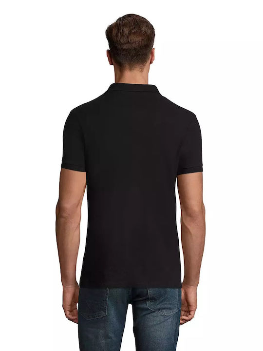 Sol's Perfect Men's Short Sleeve Promotional Blouse Black