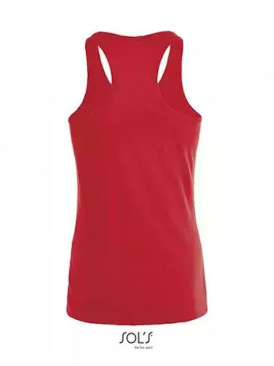 Sol's Justin Men's Sleeveless Promotional Blouse RED