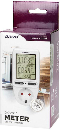 Orno Contor de Consum de Curent pentru Putere Maximă de până la 3.68kW