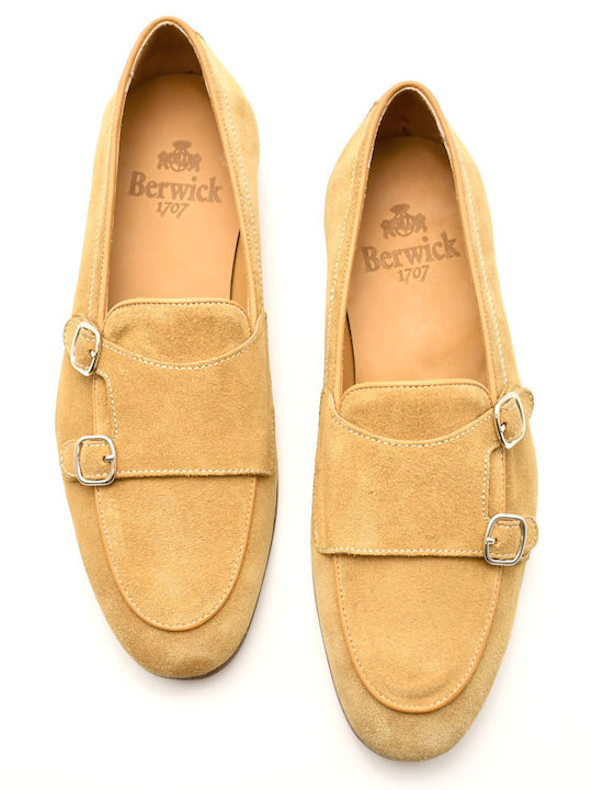 Mocasini barbati in Bej Culori