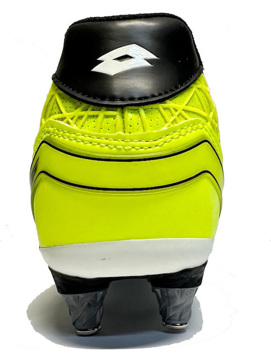 Lotto Lzg 200 Ix Sgx P Football Shoes with Cleats Yellow