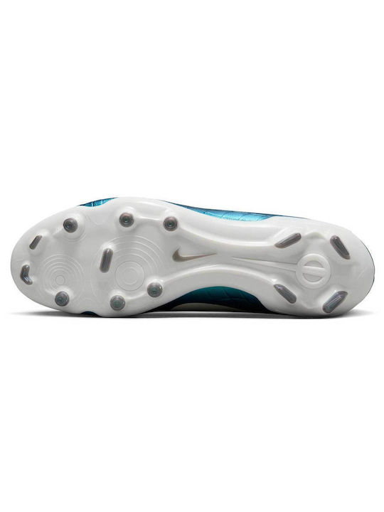 Nike Tiempo Legend 10 Academy Ποδοσφαιρικά Παπούτσια με Τάπες FG Dark Atomic Teal / Sail