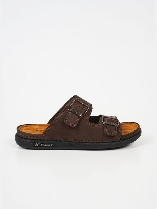 X-Feet Men's Sandals Brown