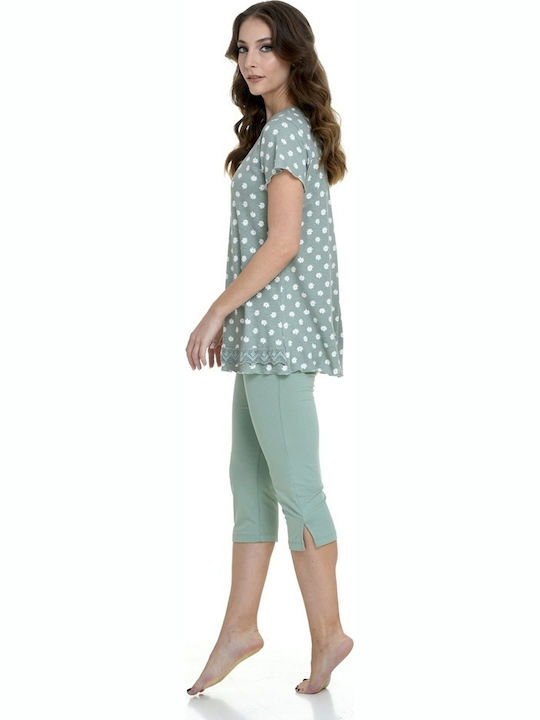 Zen by Daisy Sommer Damen Pyjama-Set Türkis Zen by Daisy Sommer Damen Pyjama-Set Türkis