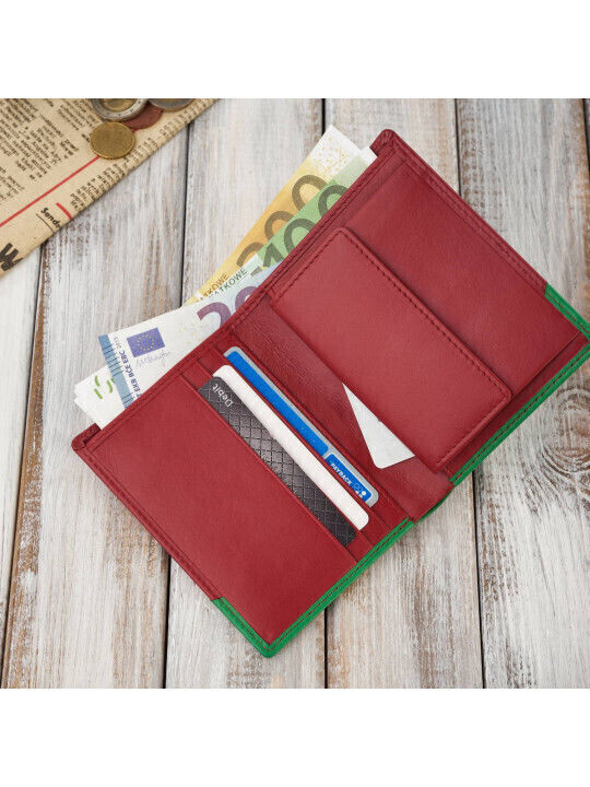 Leather Men's Wallet Classic with RFID