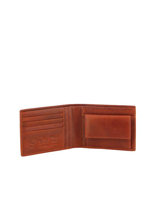 La Martina Men's Leather Wallet Brown