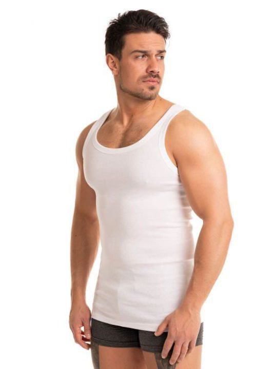 Giorgio Men's Undershirt Sleeveless White