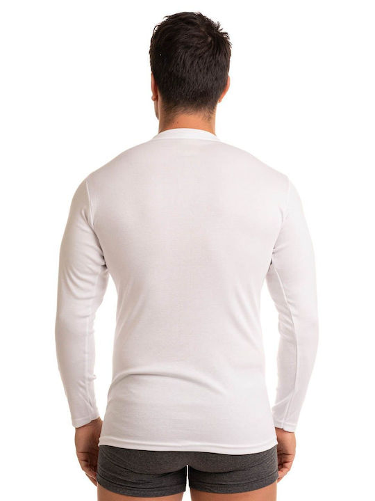 Giorgio Men's Undershirt Long-sleeved White